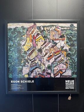 Egon Schiele Framed Art Print - Multicolor